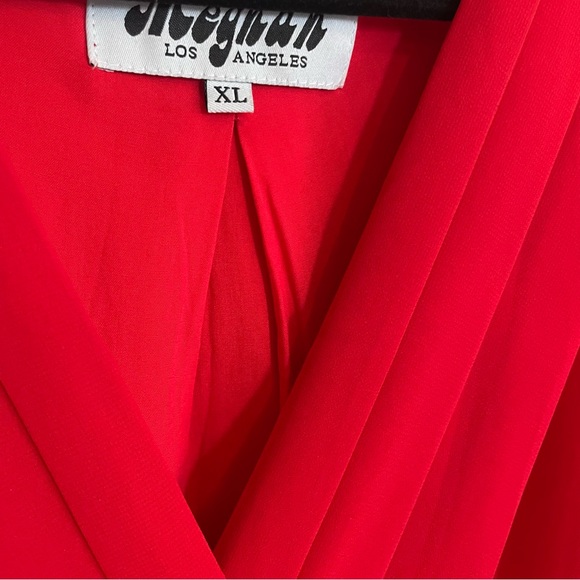 Meghan LA Lilypad Red Maxi Dress - Picture 7 of 11